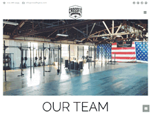 Tablet Screenshot of crossfitlykos.com